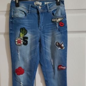 Indigo Rein ankle skinny Pants. Size 7